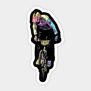 bmx race Sticker